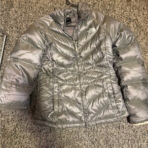The North Face Women's Silver Puffer Jacket